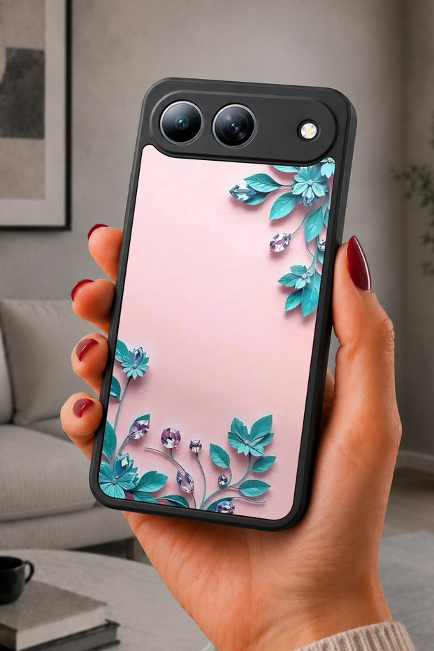 Spark 40 5g Compatible Printed, Matte Black, Soft Silicone, Protective, Shock Absorbing Cover, Case