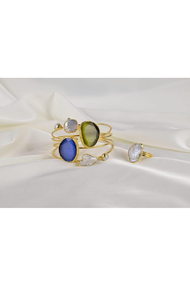 Gemstone Bracelet Set