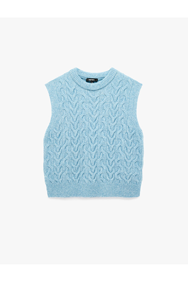 Regular Fit Crew Neck Wool Knit Sweater