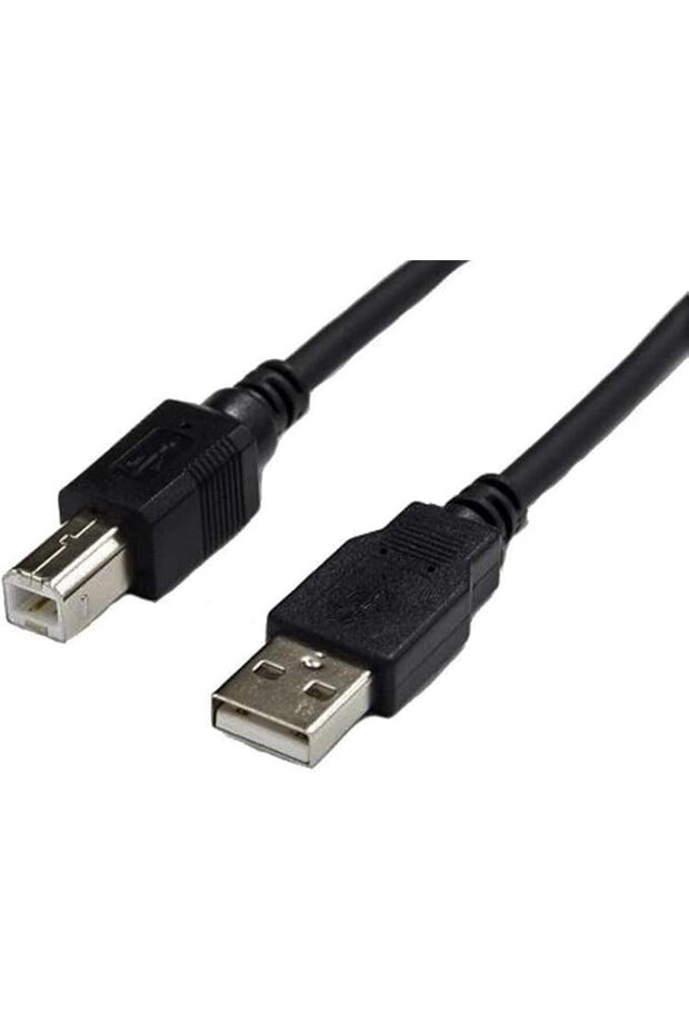 كابل طابعة Edatalife USB 2.0 بطول 1.5 متر، كابل نقل بيانات من ذكر إلى ذكر، متوافق مع الطابعة