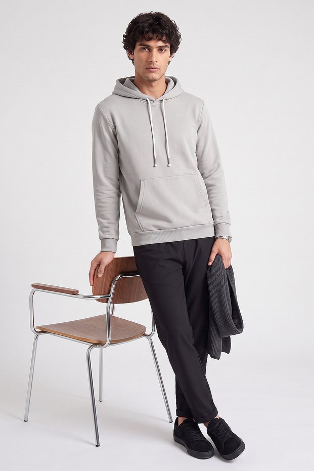 Stone Standard Mold Basic Men's Sweatshirt - 88513