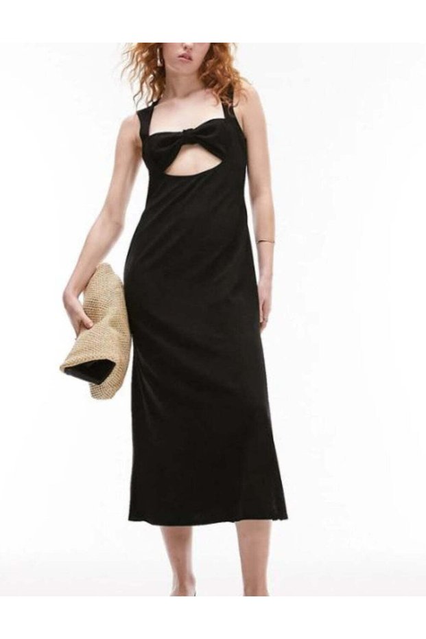 Rochie midi, negru