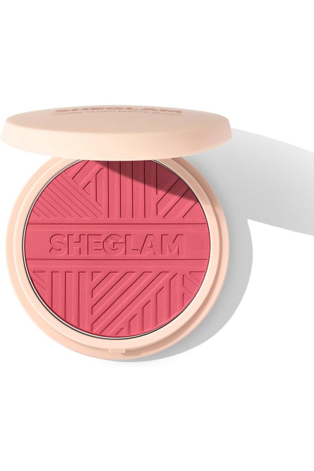 Divine Flush Matte Blush Powder - Highly Pigmented, Non-Fading, Long Lasting, Glowing, Lightweight Natural Face Makeup - Let's Escape
