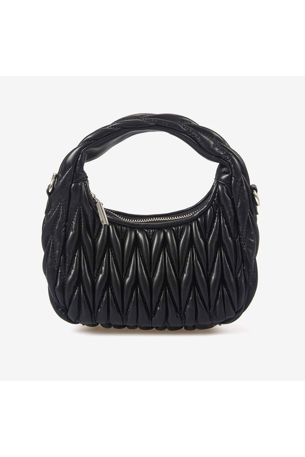Women's Faux Leather Hobo Hand and Shoulder Bag 27195