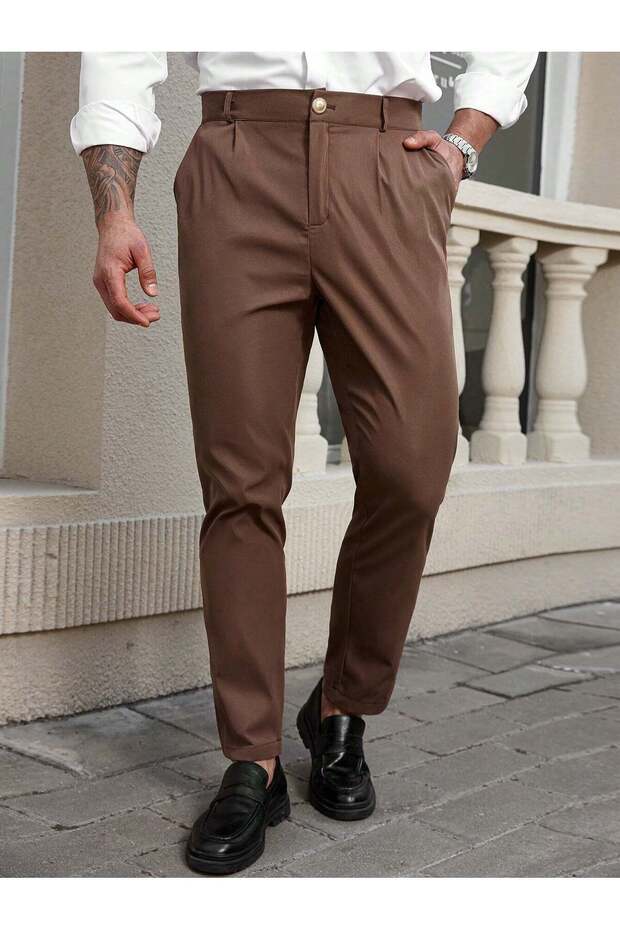 Pantaloni, maro