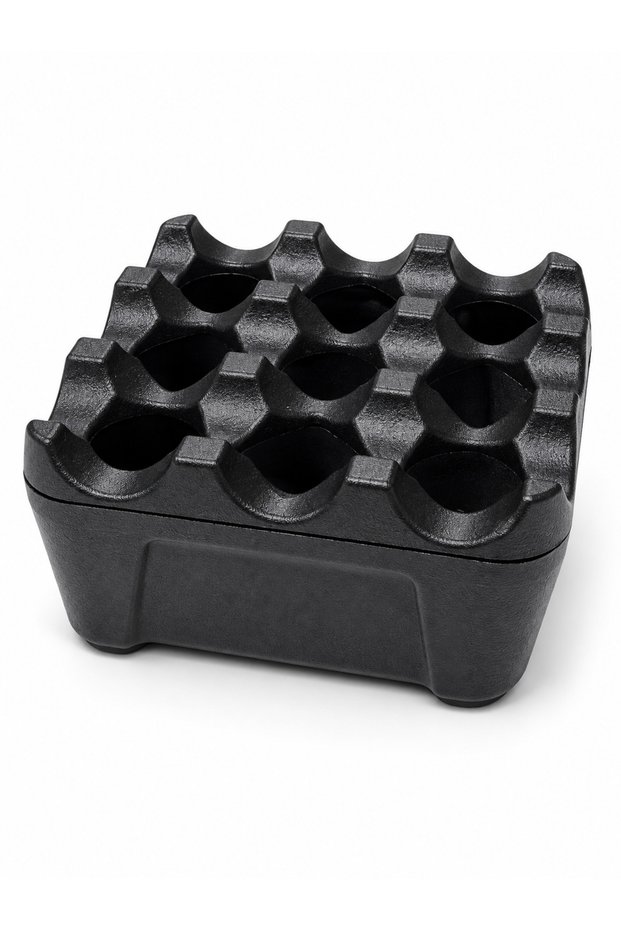 Cast Metal Square Ashtray – for Outdoor and Indoor Use