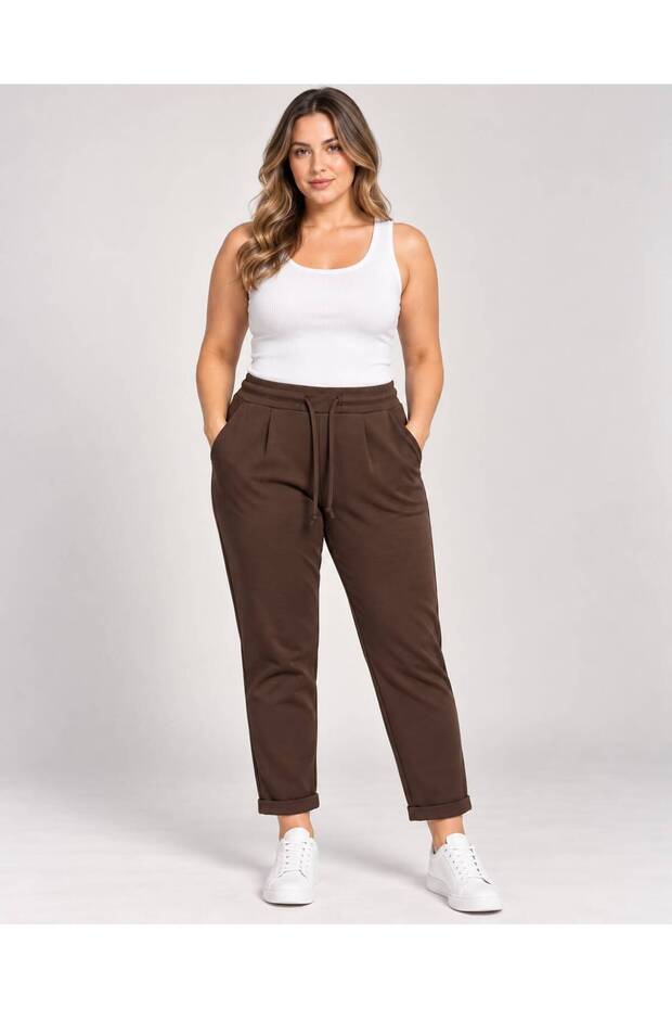 ÇELİK KUMAŞ DUBLE PAÇA PANTOLON