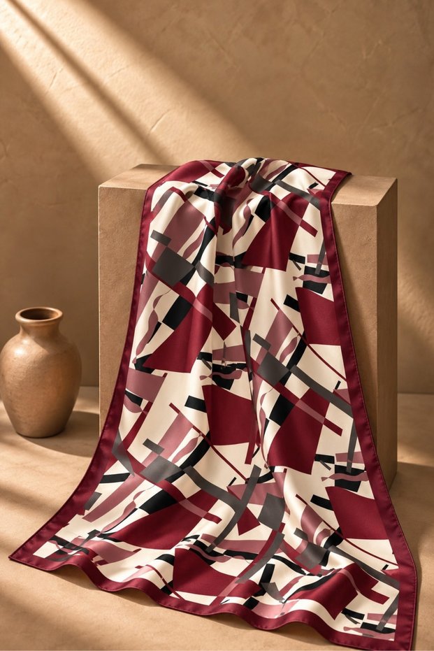 Women's Hijab Shawl Soft Cottony Printed 70X190