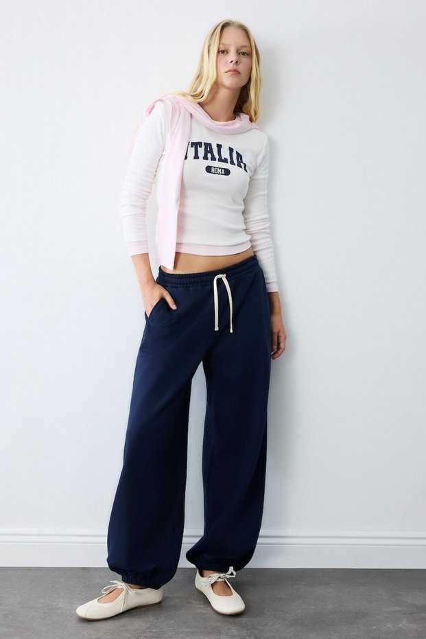 Women's Sweatpants I6399Ax/Nv241 Navy