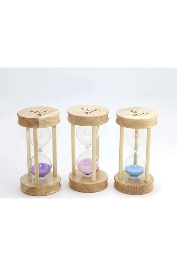 Wooden Hourglass 5 Min Alk2506