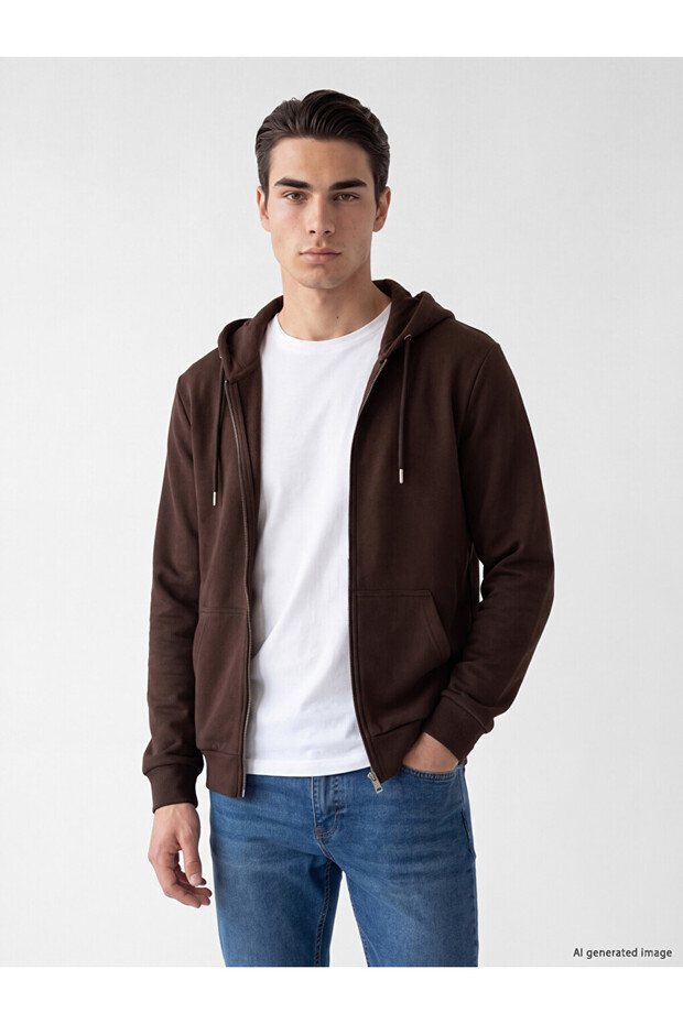 I Hooded Men's Zipper Sweatshirt from Freezen Store