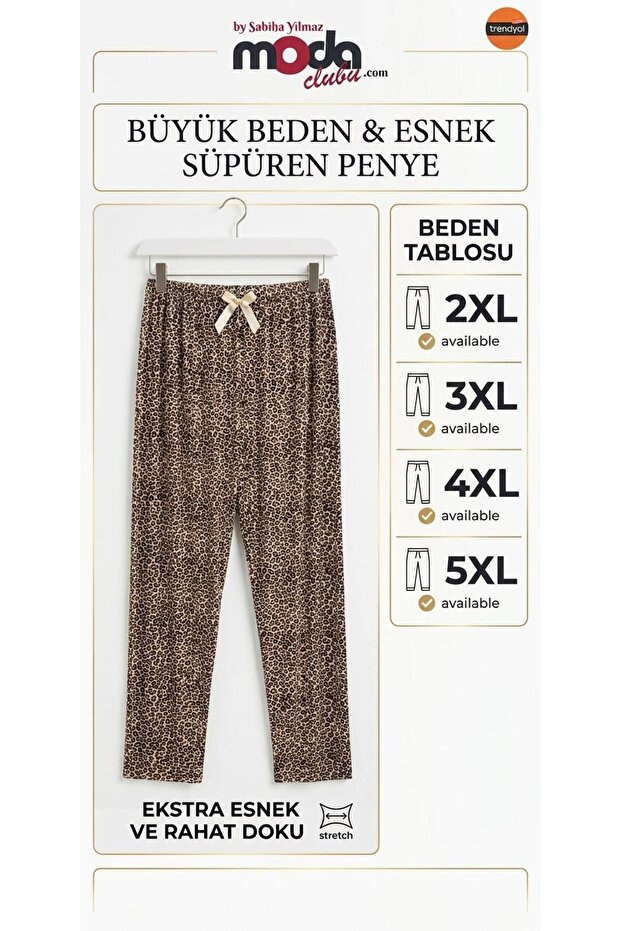 Plus Size Women's Pajama Bottoms