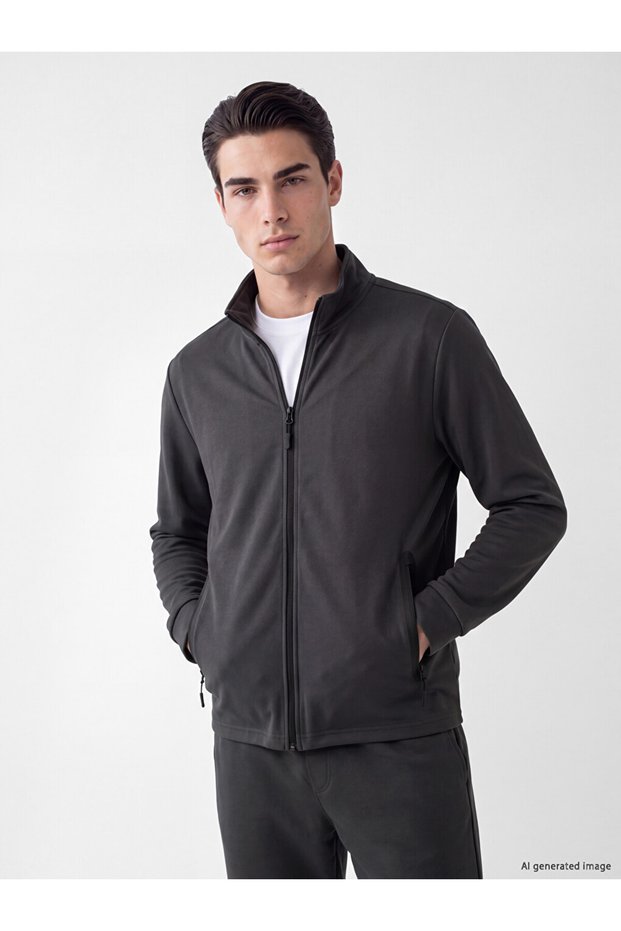 I Dik Roba Collar Men's Zipper Sweatshirt from Freezen Store