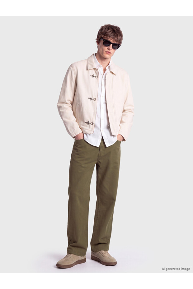 Quality Parts Relax Fit Gabardine Men's Trousers from Çelebi Store