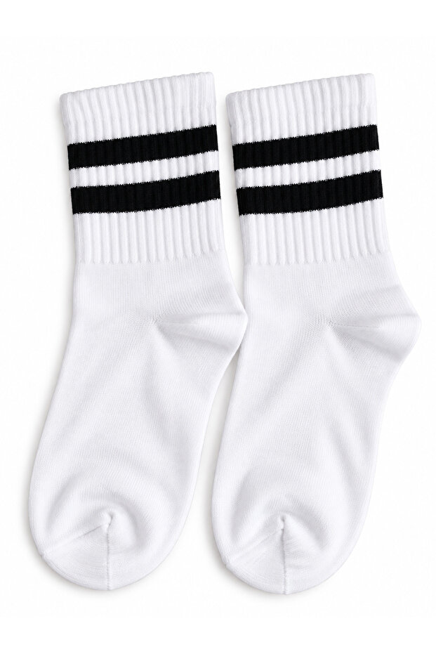 Colorful Patterned Joyful College Socks - Unisex