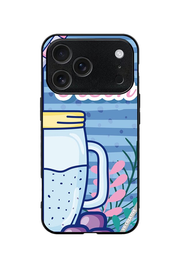 Protective Case Cover For Apple iPhone 18 Pro Refreshing Juice Design Multicolour
