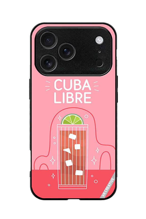 Protective Case Cover For Apple iPhone 17 Pro Max Cuba Libre Design Multicolour