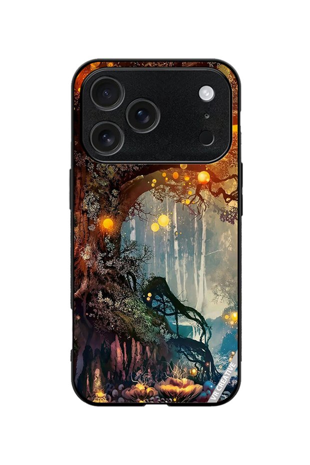 Protective Case Cover For Apple iPhone 18 Pro Nature Design Multicolour
