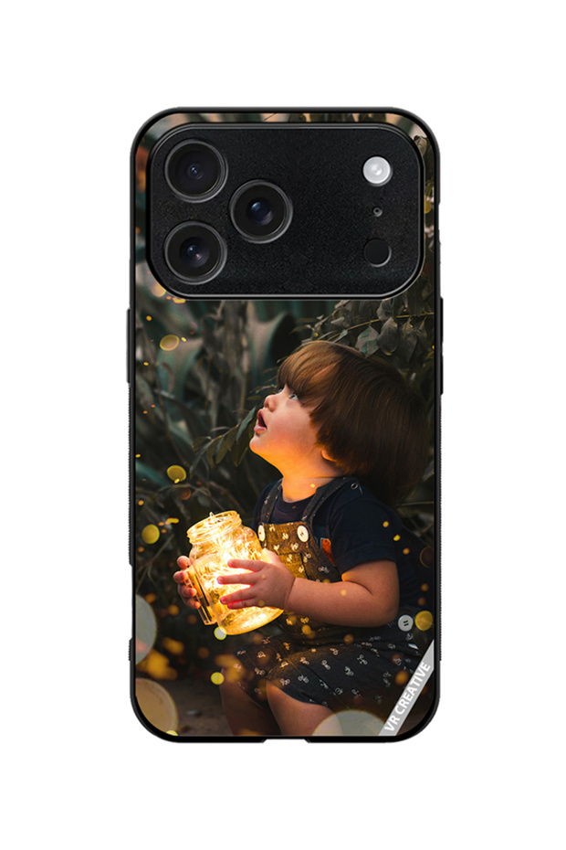 Protective Case Cover For Apple iPhone 18 Pro Baby With Firefly Design Multicolour