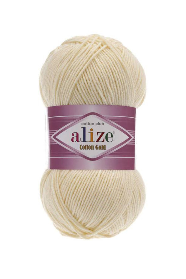 Cotton Gold 01 Knitting Yarn 5 Pieces