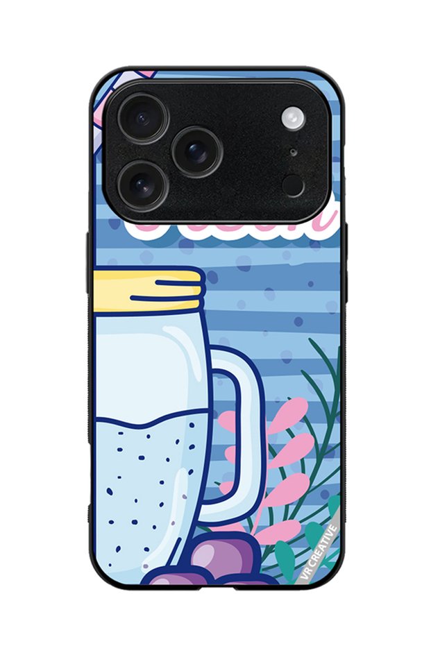 Protective Case Cover For Apple iPhone 18 Pro Max Refreshing Juice Design Multicolour