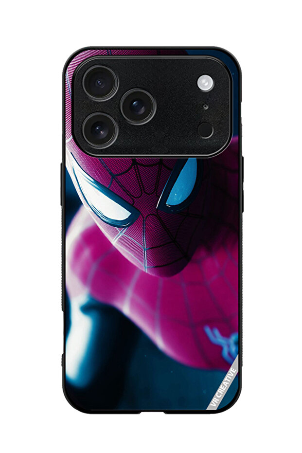 Protective Case Cover For Apple iPhone 18 Pro Max Spiderman Design Multicolour