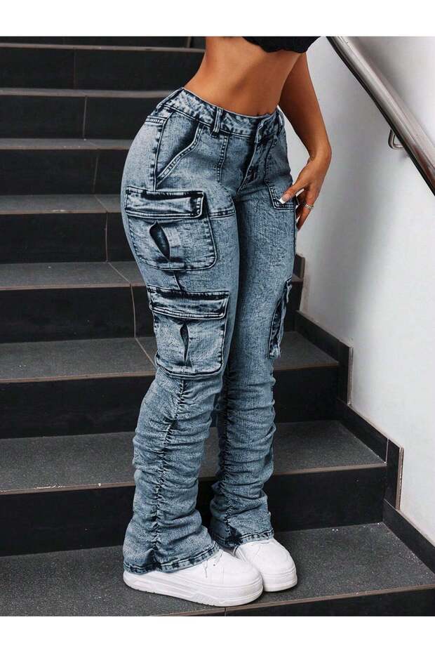 Jeans, albastru