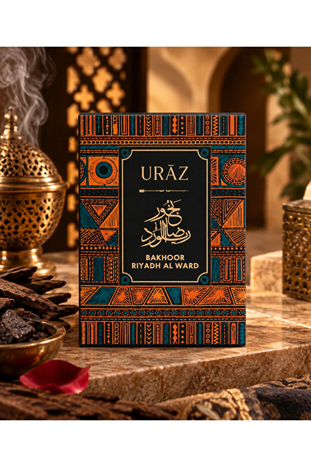 Riyadh Al Ward Premium Oud Bakhoor Arabic Incense 40g – 9 Pieces