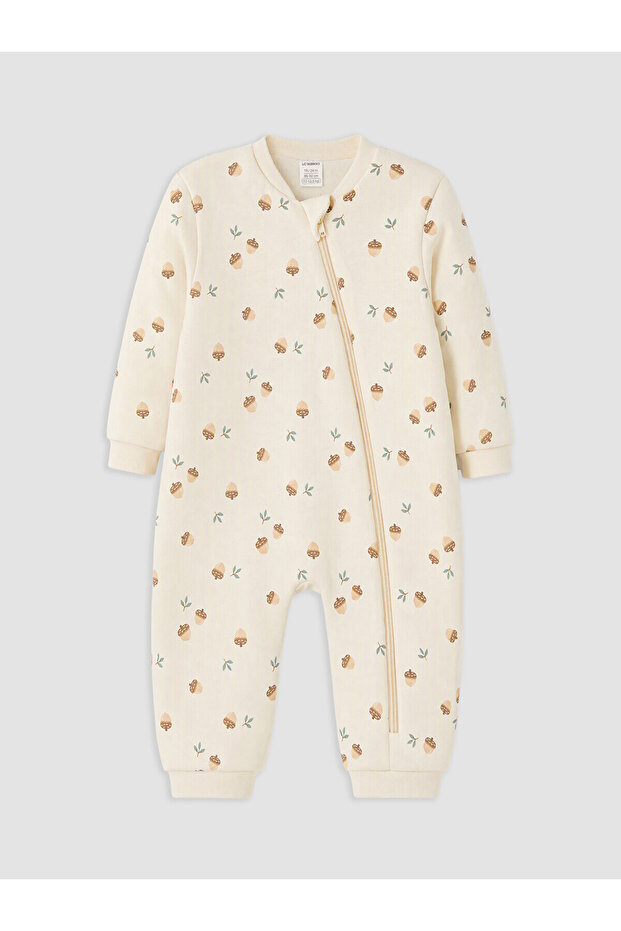 Gencc Quality Lcw Baby Beige 2.5 Tog Oval Collar Baby Girl Sleeping Bag