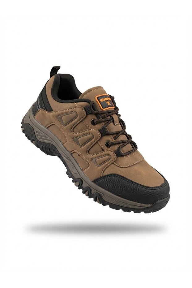 Magg Point 4499 Mink Comfortable Water and Cold Resistant Trekking Boys' Shoes