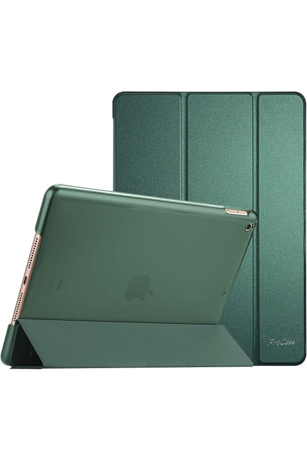 حافظة ProCase لجهاز iPad 10.2 بوصة (الجيل التاسع/الثامن/السابع)، غطاء نحيف قابل للطي، وردي فاتح