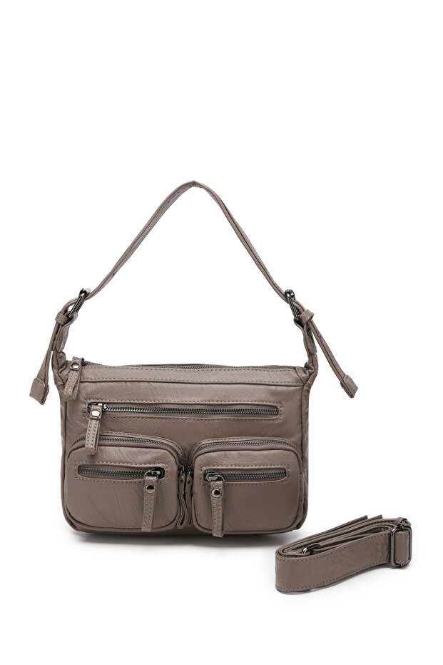 Baguette Soft Wash Leather Arm Bag