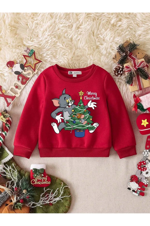 Sweatshirt, red
