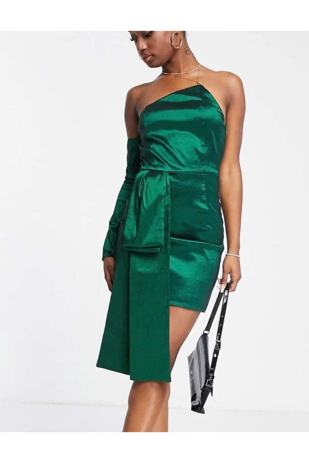 Rochie mini, verde