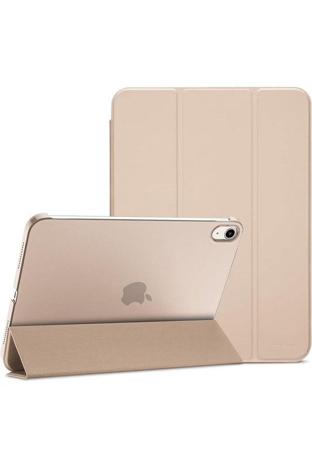 حافظة ProCase لجهاز iPad A16 الجيل 11 مقاس 11 بوصة 2025/الجيل العاشر 10.9 بوصة، باللون الأسود الظلي
