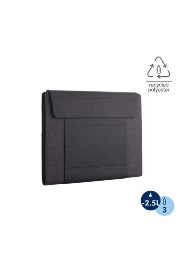 Fulda - Rpet Laptop Case & Workstation - Black