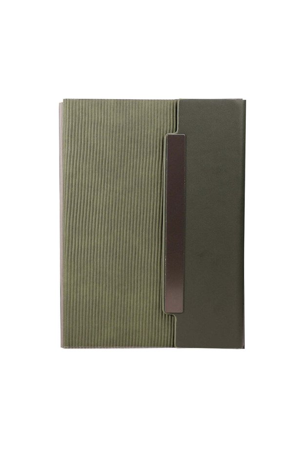 Note Flap - Stylish PU Leather Notebook, Blue