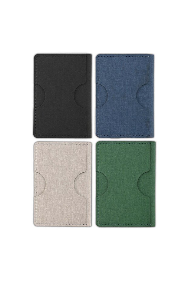 Rfid Cardholder - Multi-Pocket Rfid Safe Card Holder in RCS PU Material, Blue