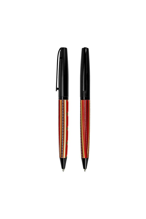 Sadu Design Metal Pens Matte Finish with Twist Action Mechanism and Blue Ink