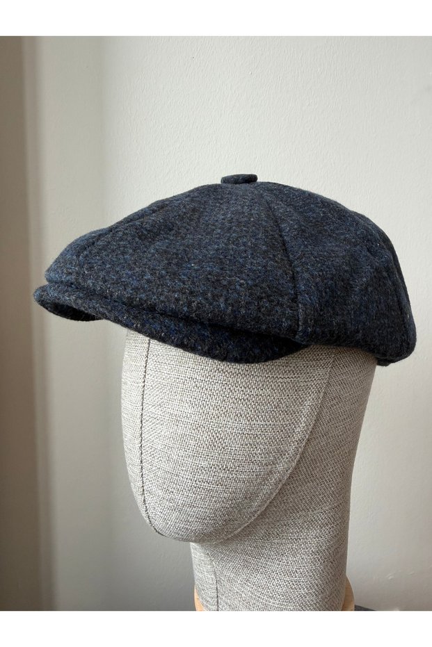 Modern cap draped winter hat peaky blinders hat
