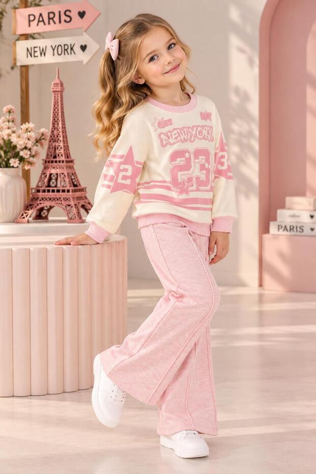 Printed Baby Girl Set with Shardonlu