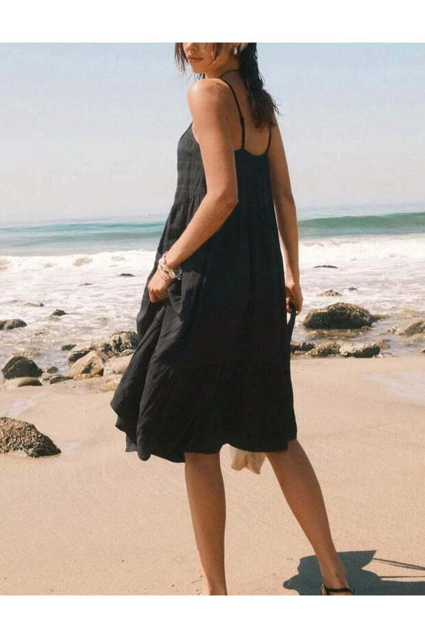 Rochie midi, negru