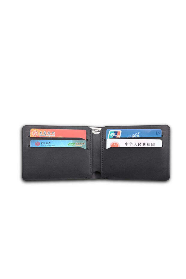 Rfid Alu Wallet - Sleek Rfid Safe Wallet, Blue