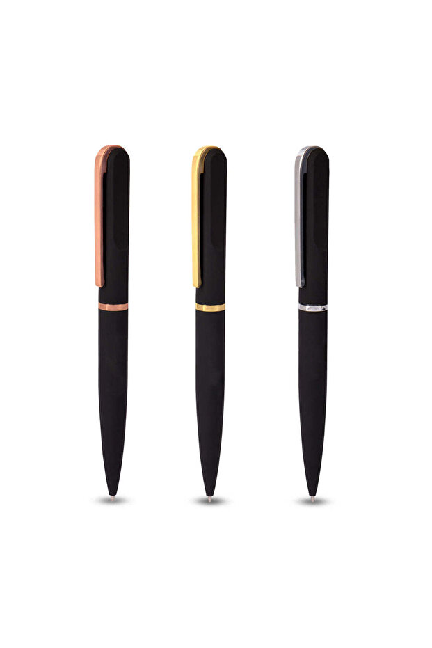 Metal Pen - Premium Stainless Steel Twist Pen, Rose Gold