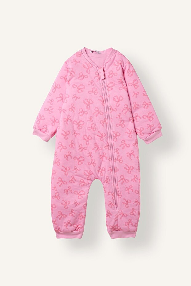 100% Cotton 1.6 Tog Animal Pattern Printed Sleeping Bag for Baby Girl I4229A526Wn