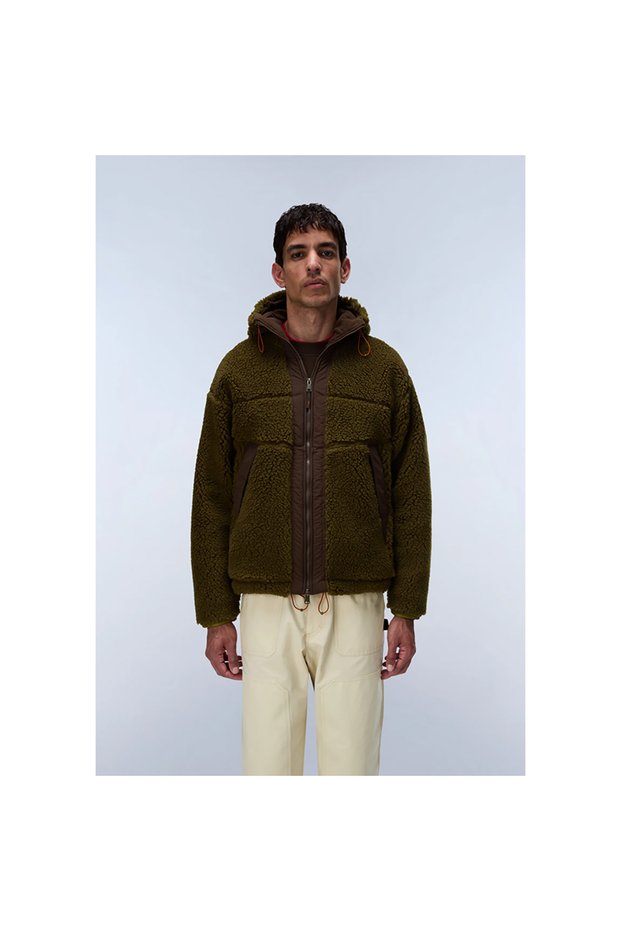 Maple Full Zip Hooded Men's Fleece Top