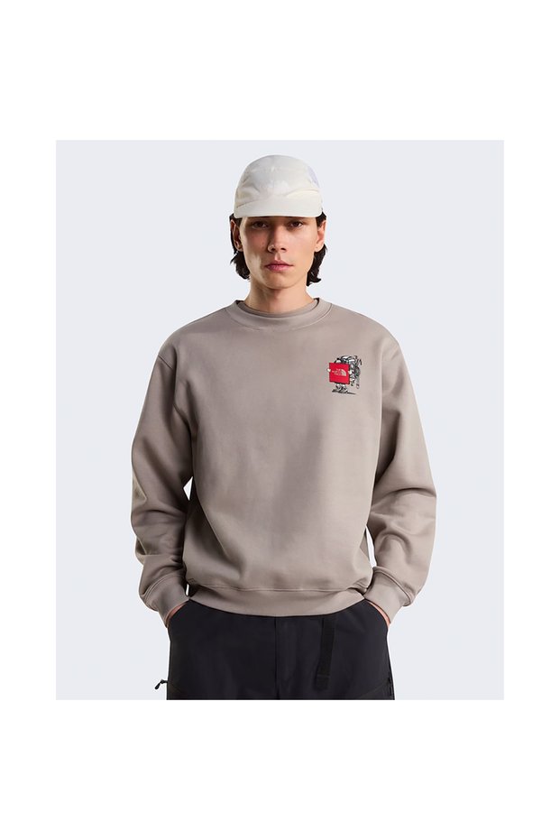 Gear up Get Out Crew Graphic Unisex Sweatshirt