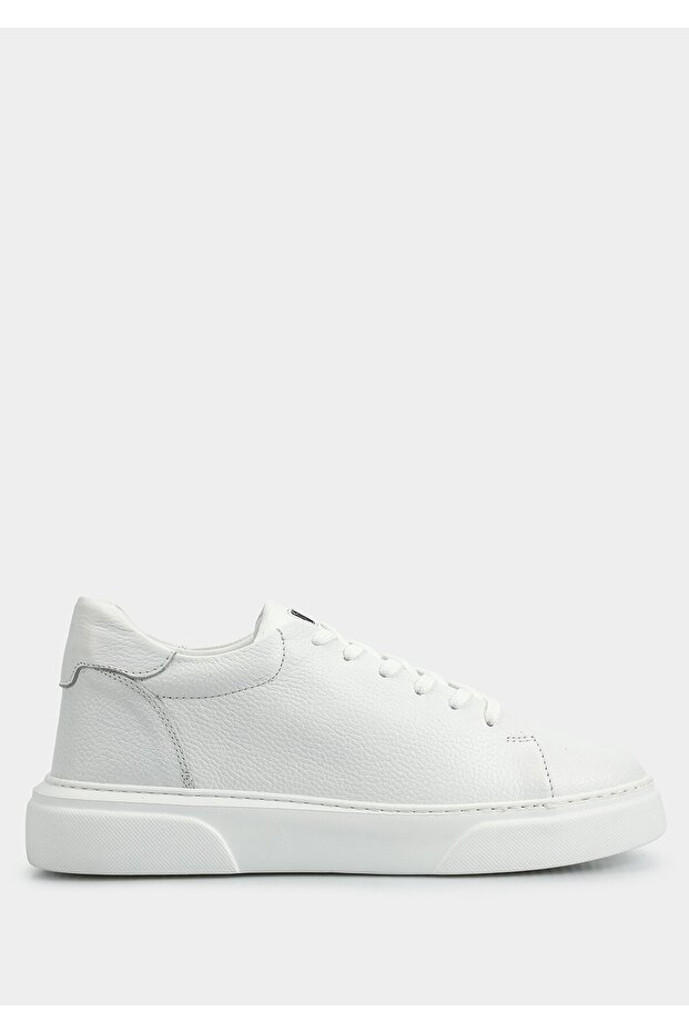 White Leather Men's Sneaker