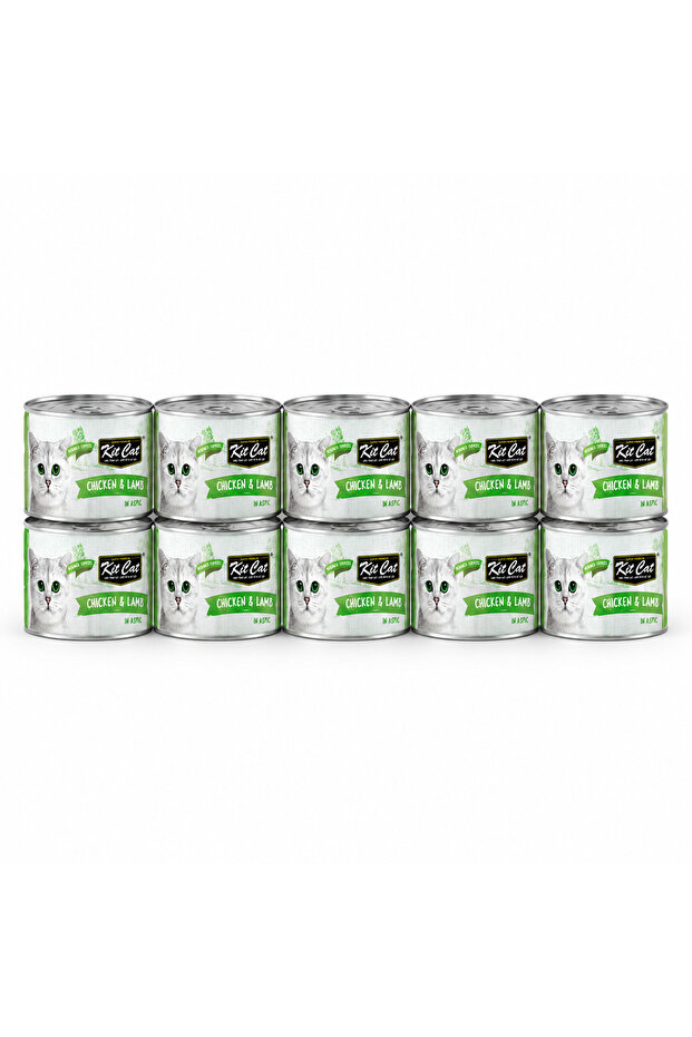 Chicken & Lamb Toppers Canned Cat Food - Pack of 10
