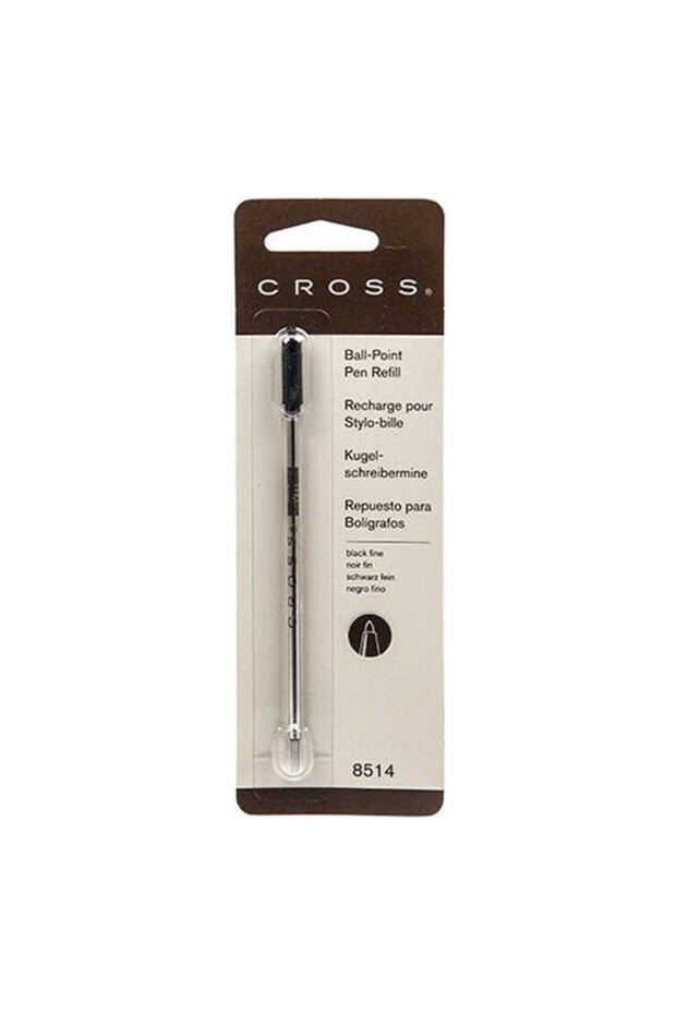 Wizdesign 8514D Ballpoint Refill (Black Fine) (6*1 Card - 6 Pieces)